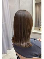 ラメル(RAMEL) パツッとボブ+ツヤツヤベージュ