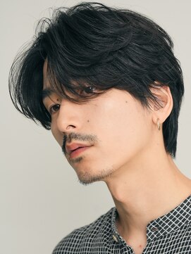 フィフスパーク(fifth PARK) 原宿メンズセンターパートニュアンスフェザーパーマ20代30代