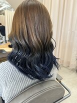 テーラヘアー 草加店(TELAHAIR)&nbsp;ブルーグラデーション