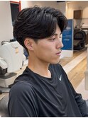 MEN’S/ニュアンスパーマ/ニュアンスウルフ/河原町