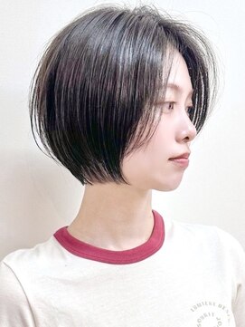 ヨリ ルトロワ 札幌大通(yori Le_trois) 似合わせカット30代40代50代ショートボブくびれレイヤーカット