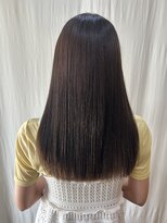 ココカラヘアー ニコ(cococara hair nico) 縮毛矯正/ロングボブ/ストレート/艶髪