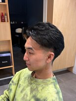 リズヘアーデザイン(RIZ hair design)&nbsp;メンズヘア/フェザーショート/刈り上げ/毛流れ