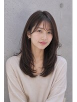 ワゴンバイアフロート(Wagon by afloat)&nbsp;韓国風レイヤー×ストレートレイヤー/20代30代40代髪型池袋