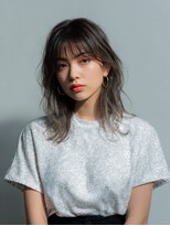 ロッソ 大橋店(Rosso) グレージュの軽やかミディ【大橋】