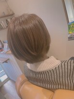 ゴトー ヘアー(GO10 hair)&nbsp;ナチュラルミルクティーショートボブ