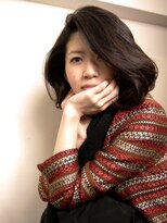 ネロ(nero)&nbsp;大人カッコイイ！クールなミディアムボブ[吉祥寺 nero]