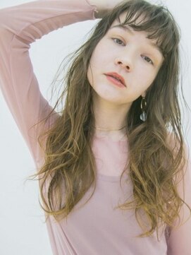 ノラジャーニー(NORA Journey) 【NORA Journey】くしゃバングのルーズなヘルシーレイヤー