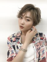 キューズ クラブ(cuz KLUB)&nbsp;【cuz KLUB】ショート×シアーベージュ