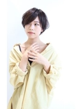 ワールドビューティビバルト 宝塚店(WORLD BEAUTY VIVALTO) インナーカラー☆大人可愛いひし形ハンサムショートボブ前下がり