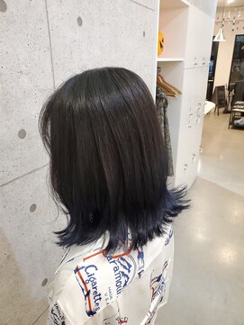 アンナ ヘアアンドアイズ(AnNa hair&eyes) ネイビーグラデーション♪