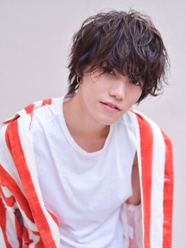 エイチ(H eitf) 原宿H[eitf]エイチ マッシュウルフ＊mixパーマ