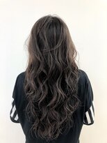 エヌプラス(N+)&nbsp;黒髪グラデヘアーオリーブグレー小顔に見せるヘアココアベージュ