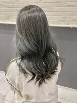 アーサス ヘアー サローネ 五井店(Ursus hair salone by HEADLIGHT)&nbsp;#サマーグラデーション×グレイッシュターコイズブルー