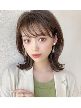 シルクレイ 吉祥寺店(Silk-lei) くびれる可愛いさ☆大人可愛い外はねレイヤー