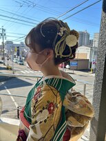 髪技空間アノン(anon)&nbsp;成人式2023