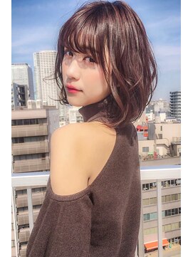 エフ 錦糸町(F.) 大人可愛いボブスタイル