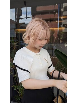 ヘアサロン ビータ(Hair salon BITA) ブリーチホワイトベージュ