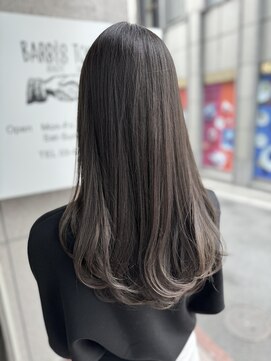 バルベストーキョーサウス(BARBES TOKYO SOUTH) 透明感たっぷりラベンダーグレージュ【和泉】