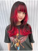 ▽□□▽ウルフレイヤー×レッドグラデーション