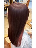 20代30代大人可愛い透明感ピンクイヤリングカラー
