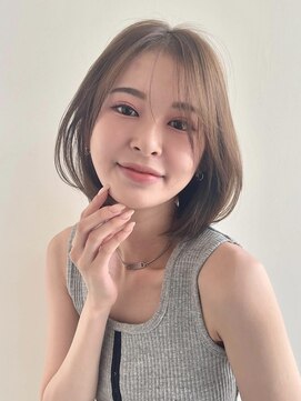 イヴォークトーキョーオーサカ(EVOKE TOKYO osaka) 髪質改善ストレート 縮毛矯正 艶髪 エイジングケア レイヤーボブ