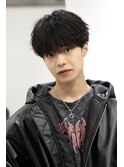 シースルーフェザーショート