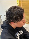 カット、パーマ