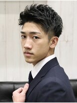 ヘアーアンドグルーミング ヨシザワインク(HAIR&GROOMING YOSHIZAWA Inc.)&nbsp;メンズショートツーブロックビジネス爽やかショート理容室黒髪