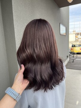 クオン 伊勢崎(QUON.) ブリーチなしラベンダーカラー