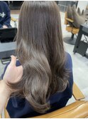 ブリーチなしベージュ　シアーベージュ　春カラー☆