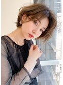 大人可愛い 20代30代40代☆小顔丸みショート奈良 西大寺