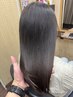 【髪質改善】縮毛矯正＋カラ―+カット￥18,800