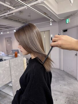 レアル 心斎橋 大阪(REAL) 髪質改善/レイヤー/ダブルカラー/ブリーチ/ハイライト/心斎橋