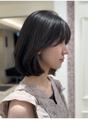 ボブパーマ/タンバルモリパーマ/ワンカールパーマ/前髪パーマ