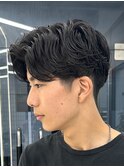 ニュアンスパーマ/刈り上げショート