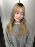 レイヤーカット/ハイレイヤー/顔まわりレイヤー/前髪カット