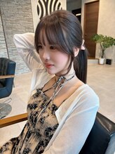 【山本祥子】トレンドも小顔見せも◎お顔まわりの似合わせカットはお任せ