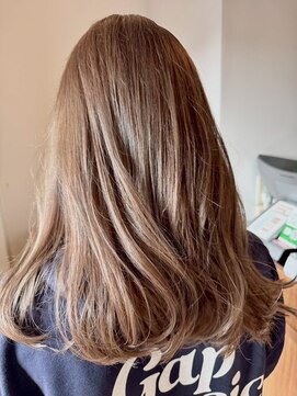 エスポワールヘアー 静岡伝馬町店(espoir hair) ベージュカラー［静岡/静岡駅/新静岡駅/髪質改善/縮毛矯正]