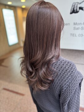 バルベストーキョー(BARBES TOKYO) 【BARBES 和泉】ツヤ感ラベンダーブラウン