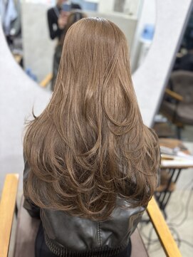 エイム(AiM) レイヤーカット/ハイレイヤー/ブルーブラック/透明感カラー