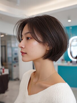 クレビアテン(CreBiA ten_) 艶髪/透明感/レイヤーカット/顔まわりカット/ショート