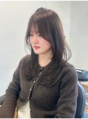 レイヤーカット／顔周りレイヤー／2wayバング