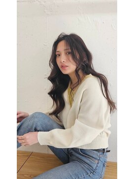 ロウブ(roubu.) フェミニンロング40代60代タッセルボブ前髪レイヤーボブ