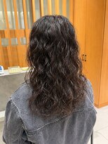 アピッシュ 国分寺(apish) 朝ラクゆるウェーブパーマ【津久井】