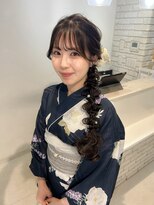 ディティカ ティア(Dityca tia) 浴衣にぴったりサイドあみおろし