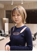 美髪ハンサムショート/ハッシュカット/インナーカラー