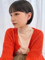 ソヨン 岡崎店(SOYON)&nbsp;流行りのフルバングのショートボブ