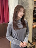 モードケイズ テソロ店(MODE K's) 【小顔効果◎】韓国風レイヤー×透明感カラー