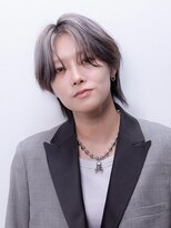 ウーズ ハラジュク(Ooze.HARAJUKU) ハッシュカットグレージュデザインカラーツートーンカラー原宿
